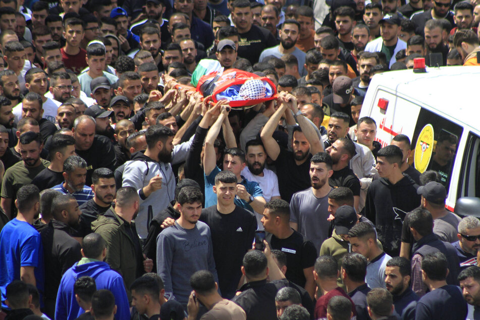 The UN demanded Israeli security forces stop supporting settler attacks in the West Bank like the one that killed Yazan Shtayyeh, whose funeral was held Monday.