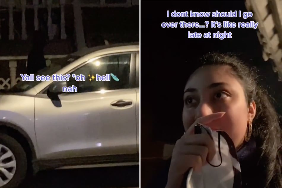 Girls support girls: TikToker heroically intervenes in creepy nighttime encounter