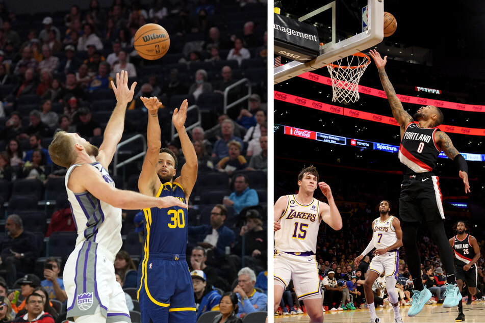 NBA roundup: Warriors offense make history in win over Kings, Lakers slump to 0-3