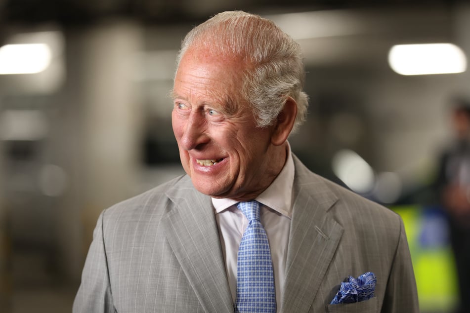 King Charles saw his grandchildren for the first time in four years on Friday.