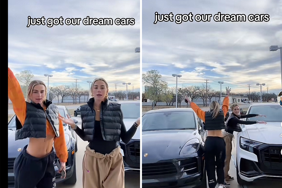 Cavinder twins get hot new rides that drive TikTok wild: "Dream cars!"