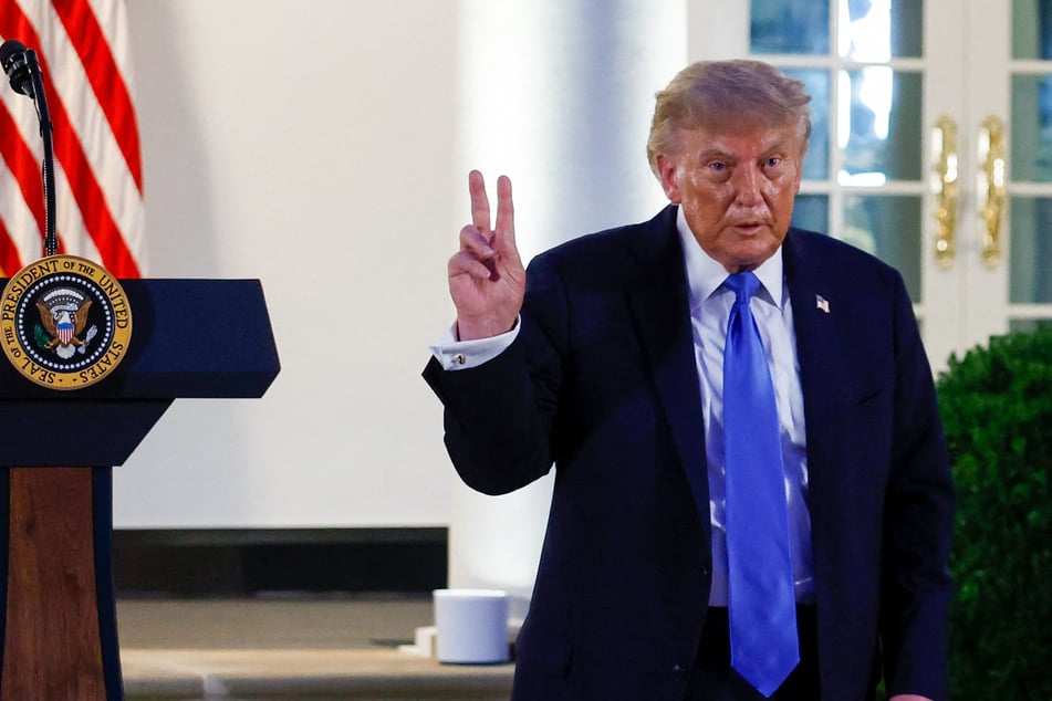 President Donald Trump got giddy when talking about Chinese President Xi Jinping's upcoming visit.