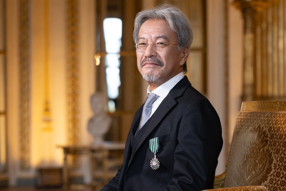 Video game designer Eiji Aonuma poses at the Ministry of Culture in Paris on October 23. Aonuma is best known as the longtime series producer of The Legend of Zelda.