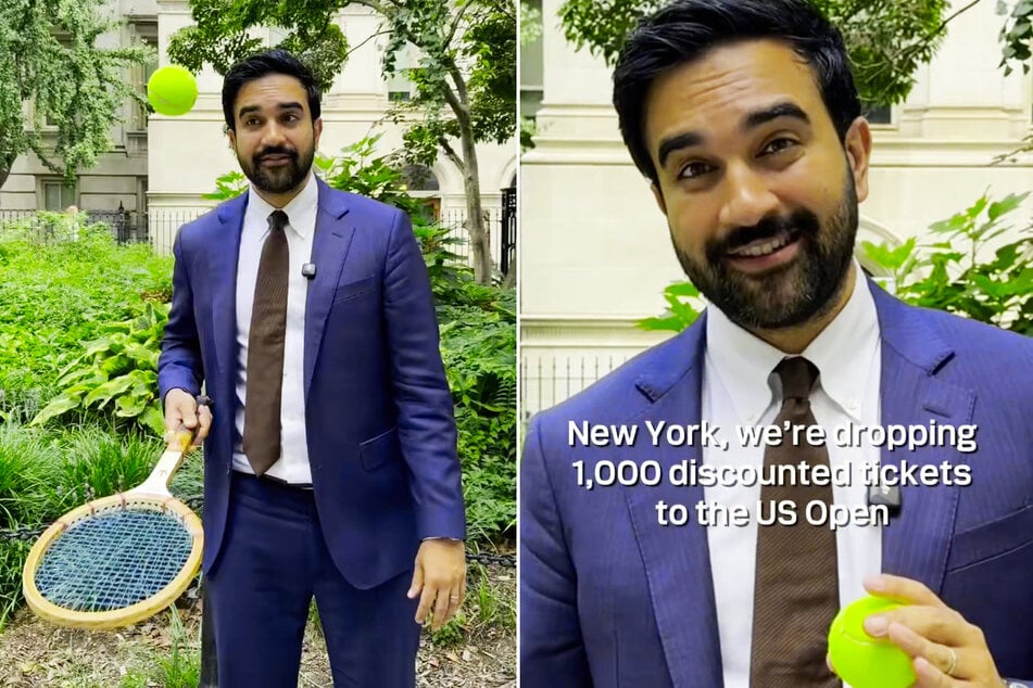Mayor Zohran Mamdani has announced $100 US Open tickets for 1,000 lucky New York residents.