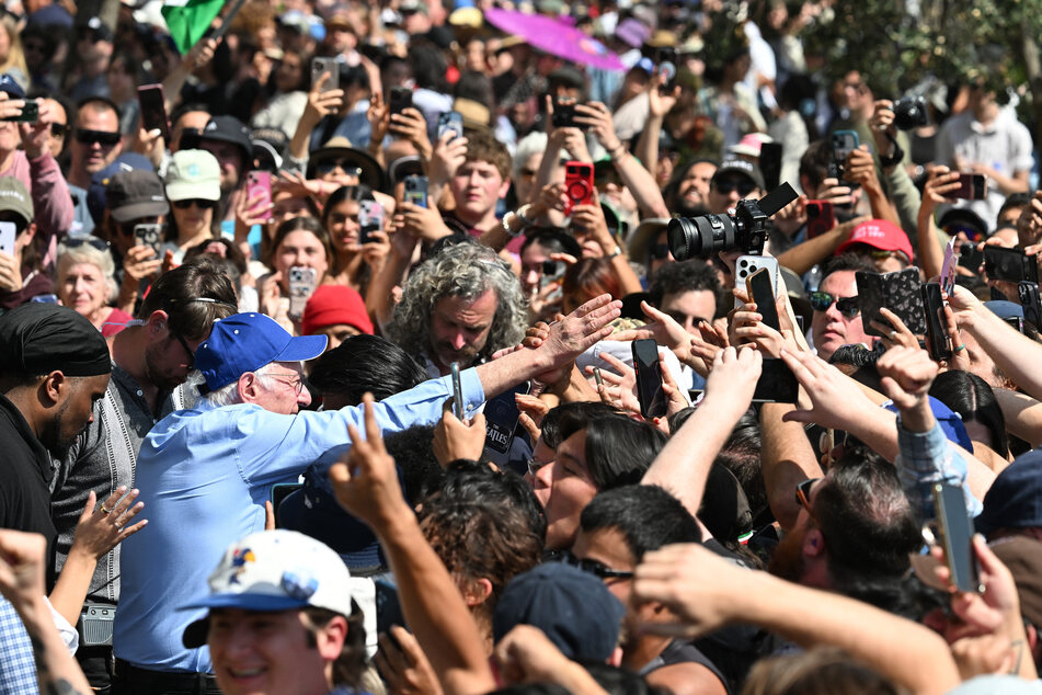 Bernie Sanders and AOC drew a crowd of more than 12,000 to their "Fight Oligarchy" rally in Nampa, Idaho.
