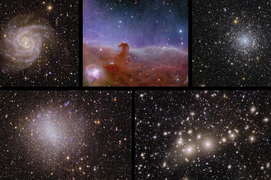 First images from European space probe Euclid mark "revolution for astronomy"