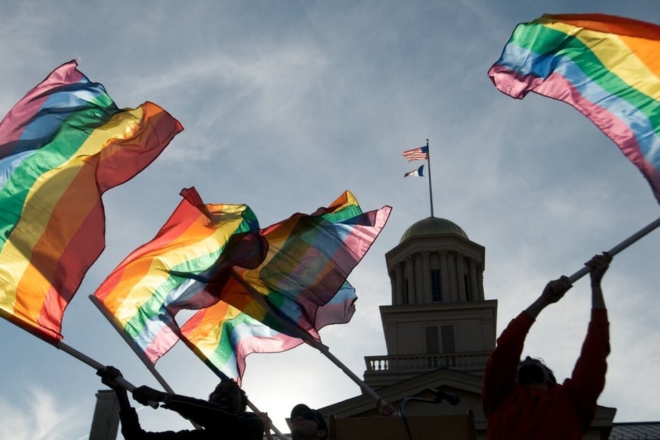 Iowa students and families are fighting back over the state's anti-LGBTQ+ law which harms children and youth.
