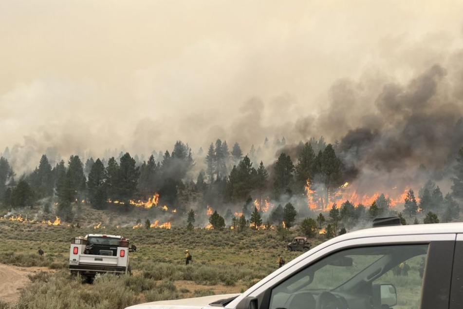 Cow Valley Fire deemed "megafire" as firefighters struggle to contain blaze