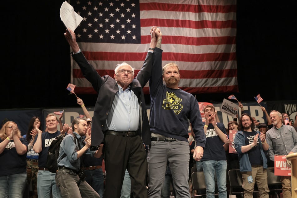 Vermont Senator Bernie Sanders doubled down on his anti-billionaire and pro-healthcare platform during a rally with Maine Senate candidate Graham Platner.