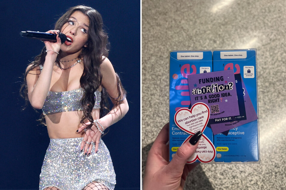Olivia Rodrigo offers free morning-after pills at GUTS World Tour stop