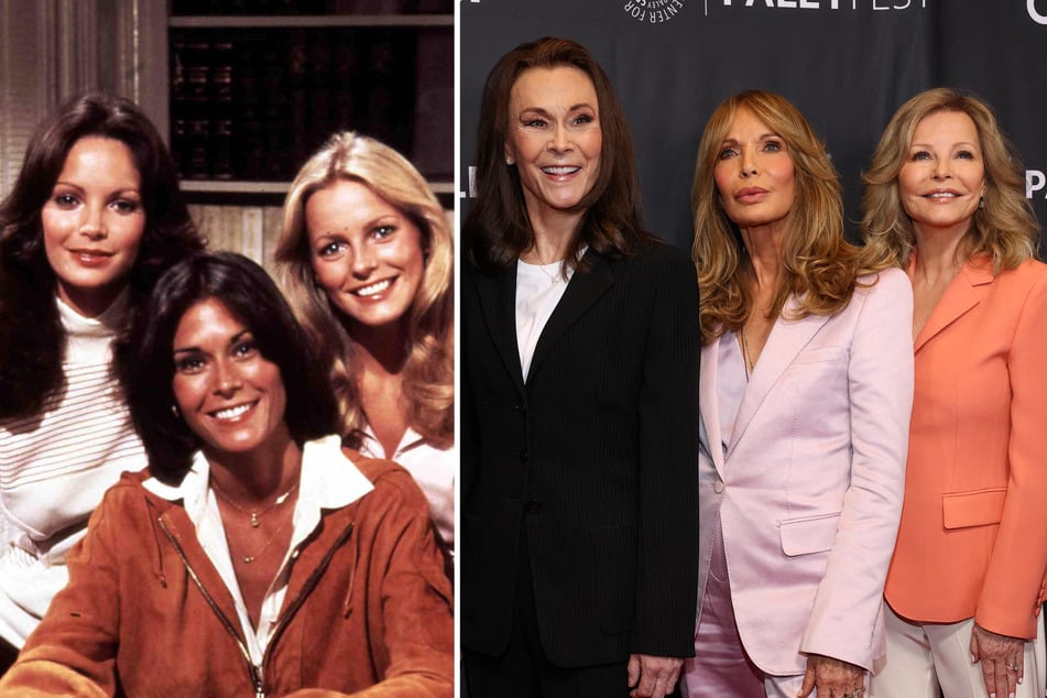 Charlie's Angels stars reunite for 50th anniversary of iconic TV show