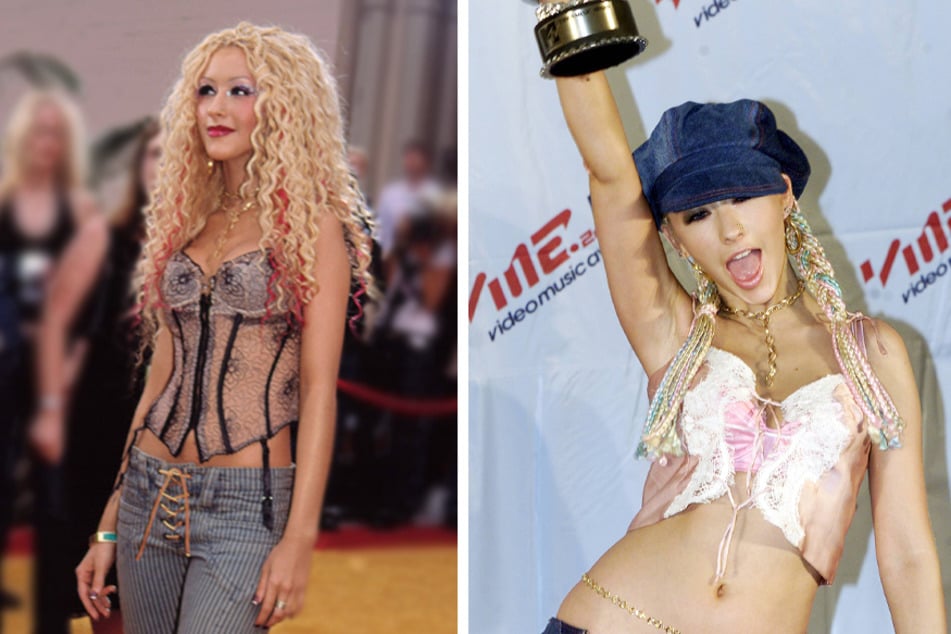 Christina Aguilera was the queen of low-rise jeans back in the early 2000s.