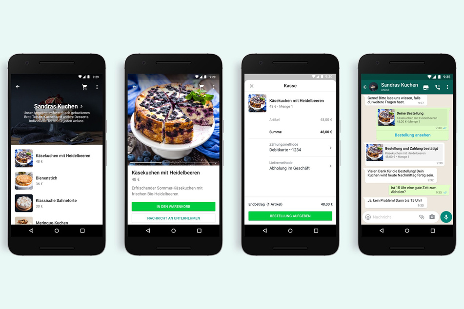 Call up the shop, inform about articles, pay and discuss details with the entrepreneur: That's how easy shopping with WhatsApp should become in the future.