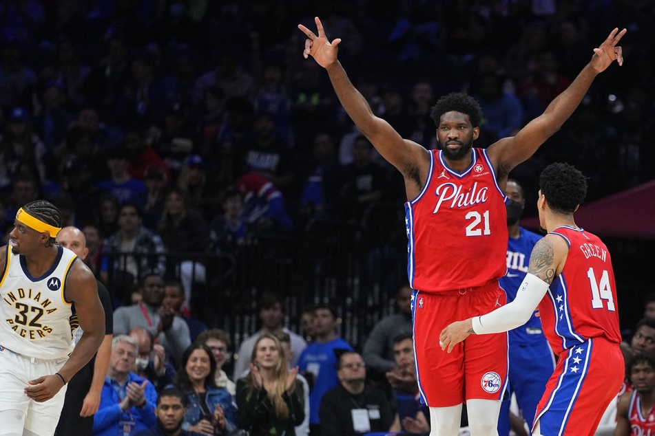 NBA: Embiid carries Sixers to a monster win over Pacers