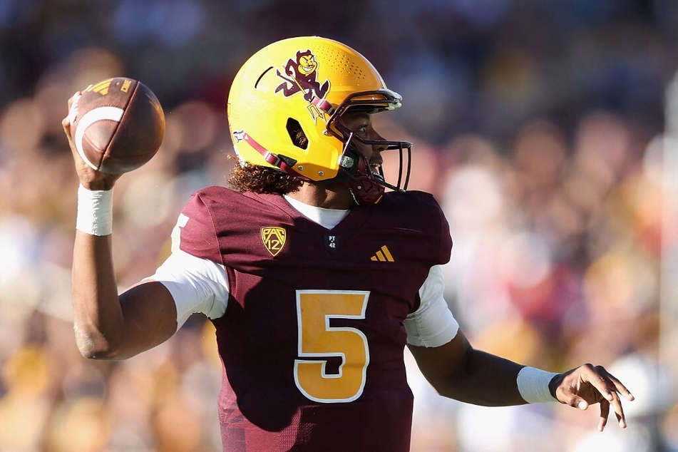 Jaden Rashada's (pictured) flip from Miami to Florida was allegedly lured by Florida staffer Marcus Castro-Walker.