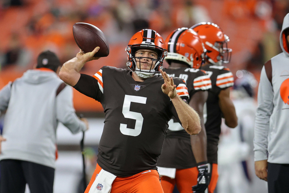 Case Keenum started on Thursday night for the Browns in place of injured quarterback Baker Mayfield.