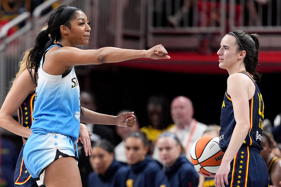 Angel Reese receives flagrant foul after hitting Caitlin Clark in the head