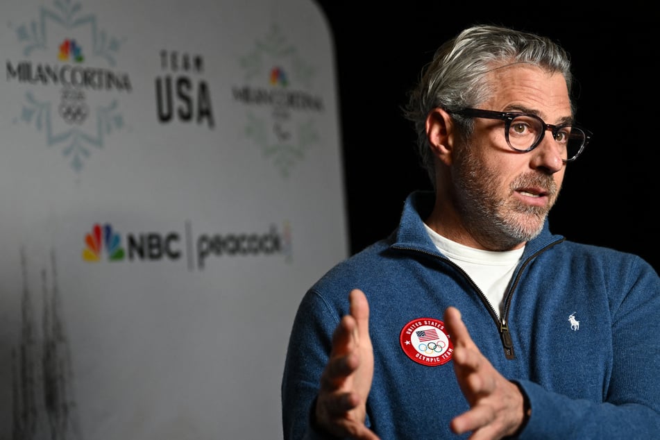 The Los Angeles 2028 Olympics executive committee defended chairman Casey Wasserman (pictured) as outrage grows over his emails to Ghislaine Maxwell.