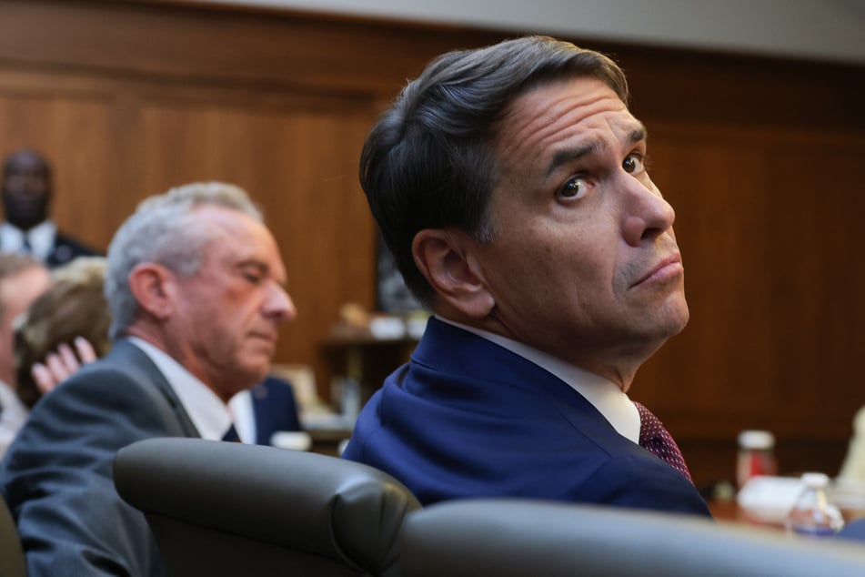 Acting Attorney General Todd Blanche attends a Cabinet Meeting at Camp David on July 31, 2026.