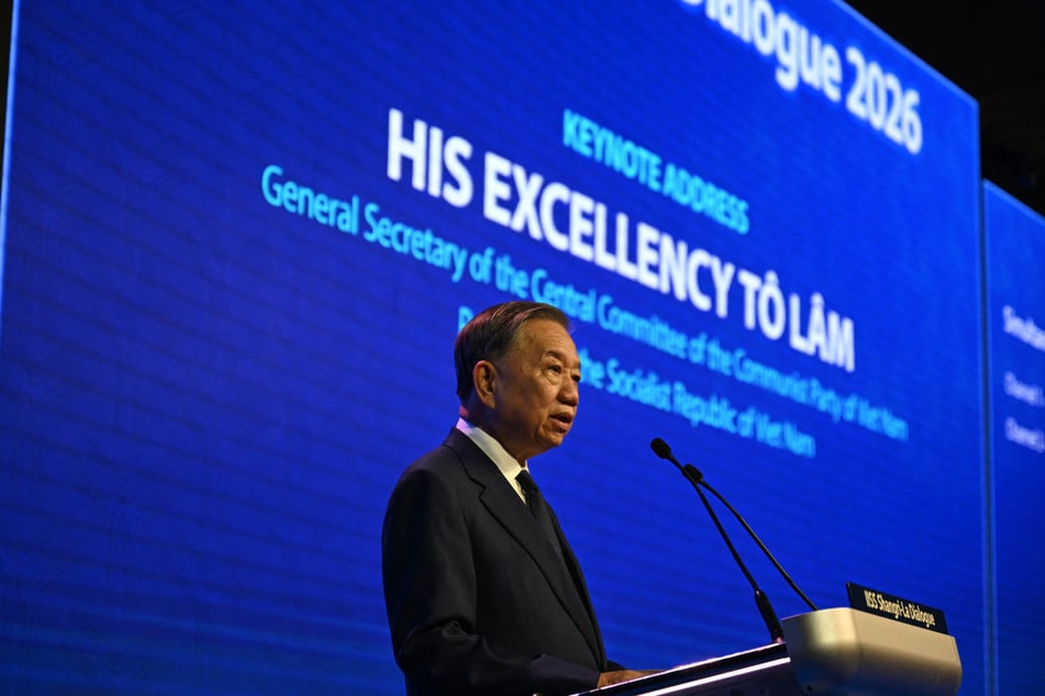 Vietnamese leader To Lam gave a keynote address on Friday night.