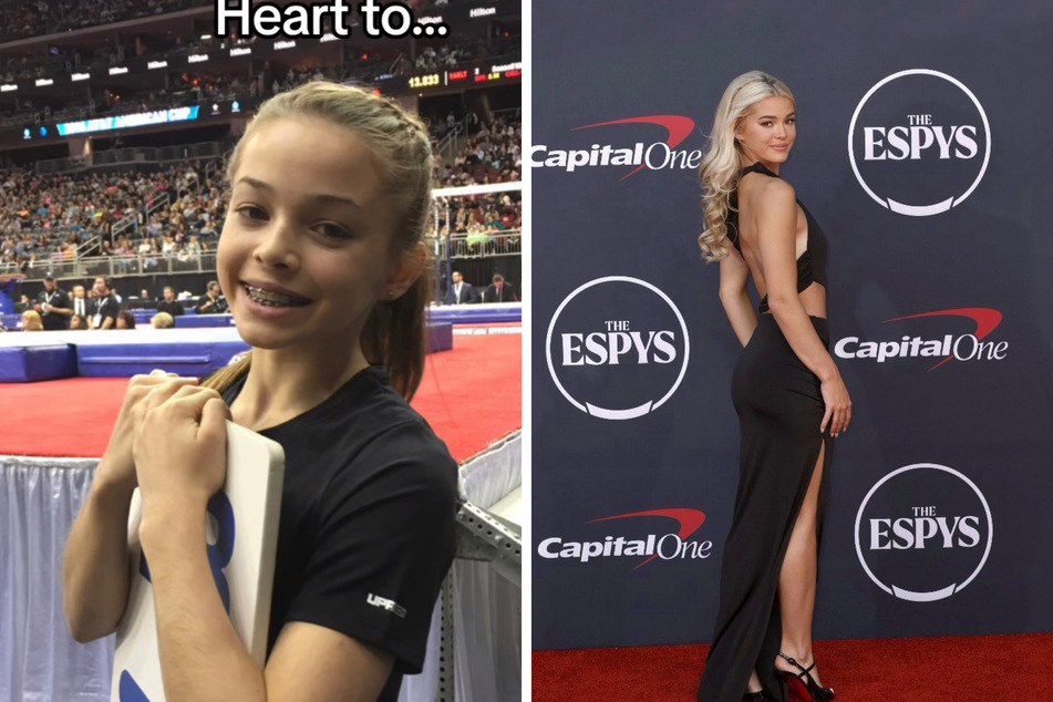 Olivia Dunne reveals the ultimate glow-up and rubs elbows with Mike Tyson