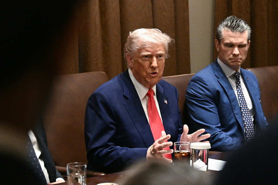 Trump defends Hegseth and addresses bizarre late-night call to Atlantic journalist