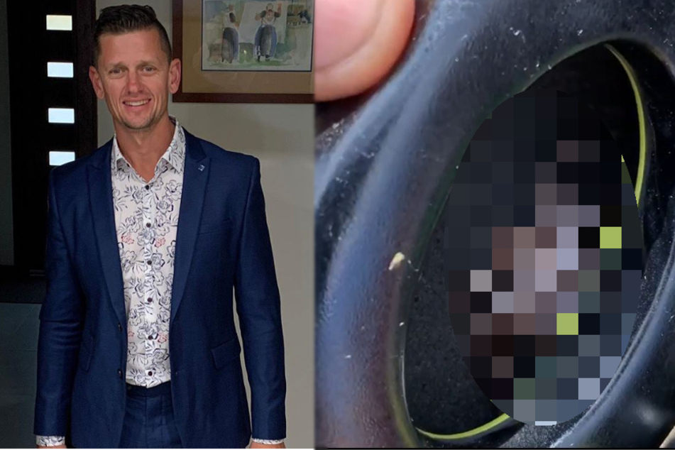 Australia's terrifying wildlife strikes again, as a man figures out what's been tickling his ear