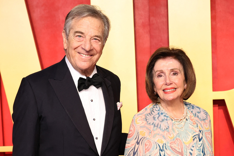 The man who attacked Paul Pelosi (l.) in 2022 has been sentenced to 30 years in prison.