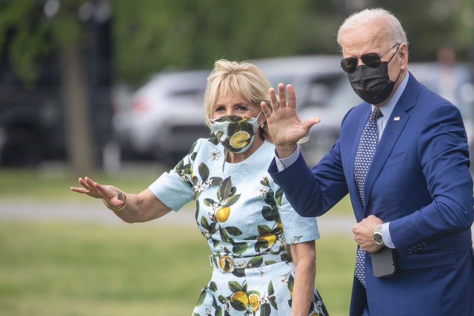 Biden promotes economic agenda at Georgia rally interrupted by protests