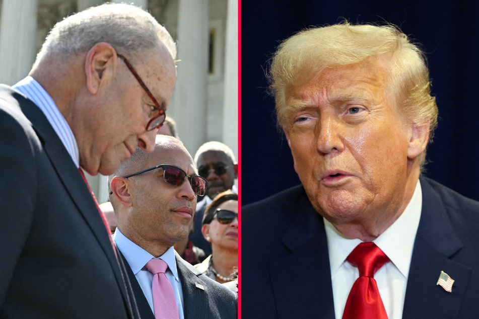 President Donald Trump cancelled a meeting with Senate Democratic Leader and House Minority Leader Hakeem Jeffries.