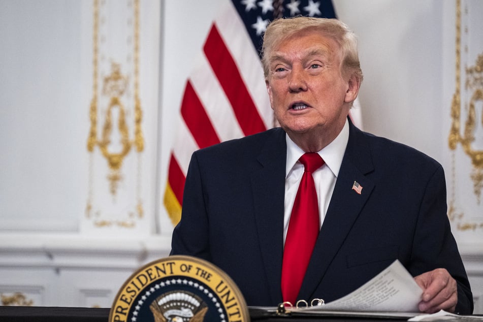 President Donald Trump warned on Saturday that the airspace above and near Venezuela should be considered closed.