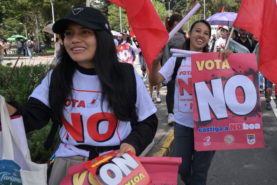 Ecuador voters reject return of US military bases in high-stakes referendum