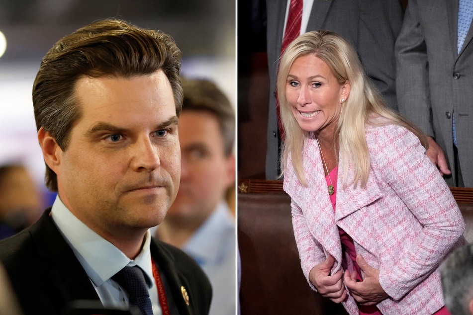 Marjorie Taylor Greene beefs with Matt Gaetz over Biden impeachment inquiry