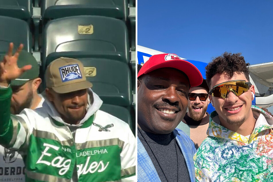 Super Bowl LVII: Chiefs and Eagles touch down in Arizona with major swag