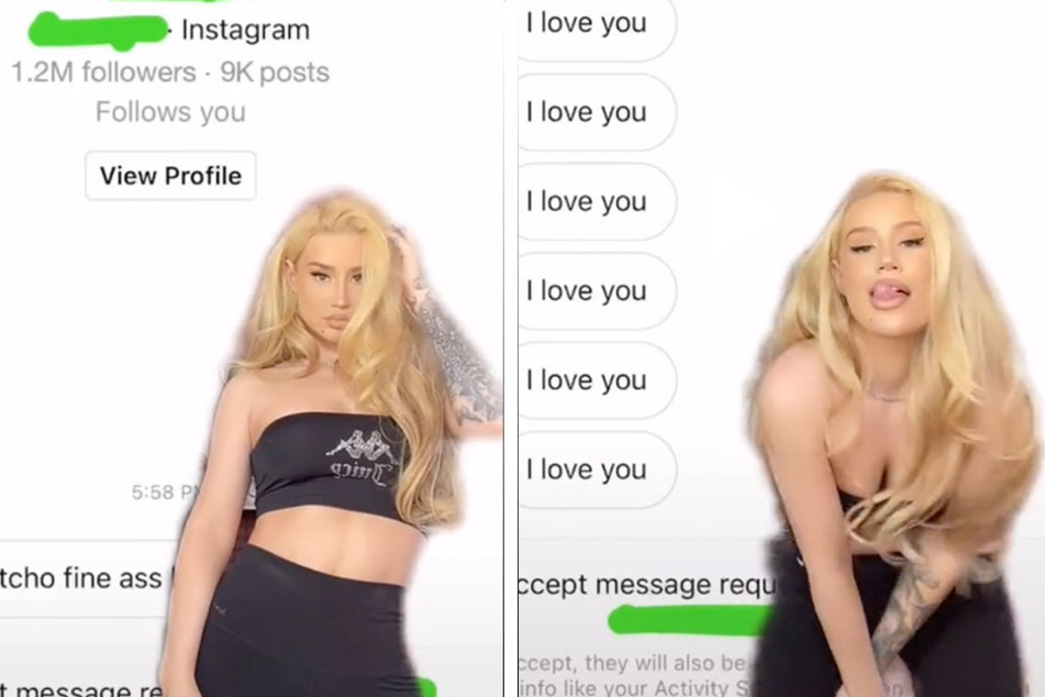 Iggy Azalea dances in front of desperate DMs from celebrities