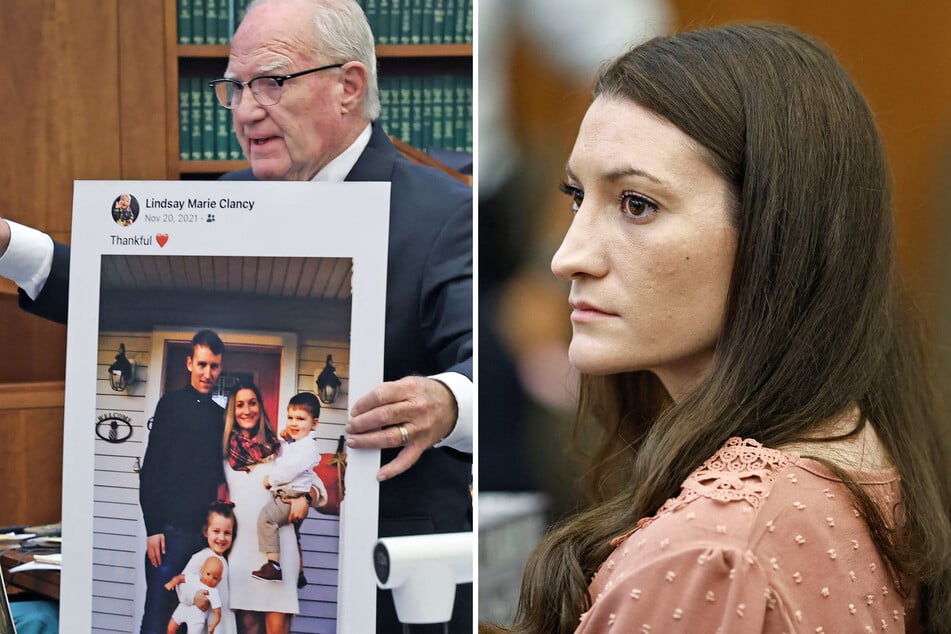 The jury in Lindsay Clancy's (r) murder trial told the judge on Tuesday that they have been unable to reach a unanimous decision.