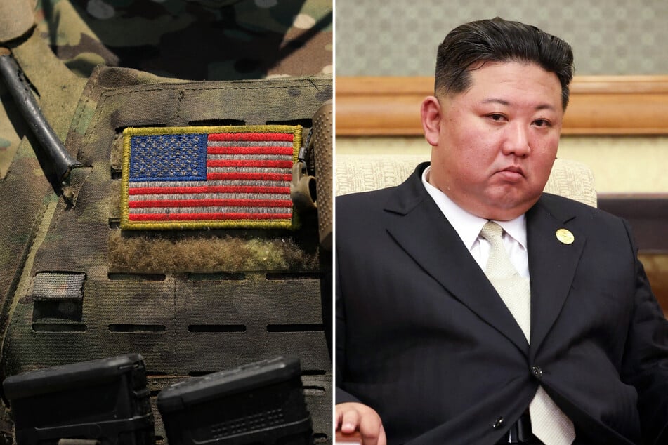 US Navy SEALs set to out plant a listening device on North Korean leader Kim Jong Un (r.) in 2019, but the mission unraveled and led to the deaths of several civilians.