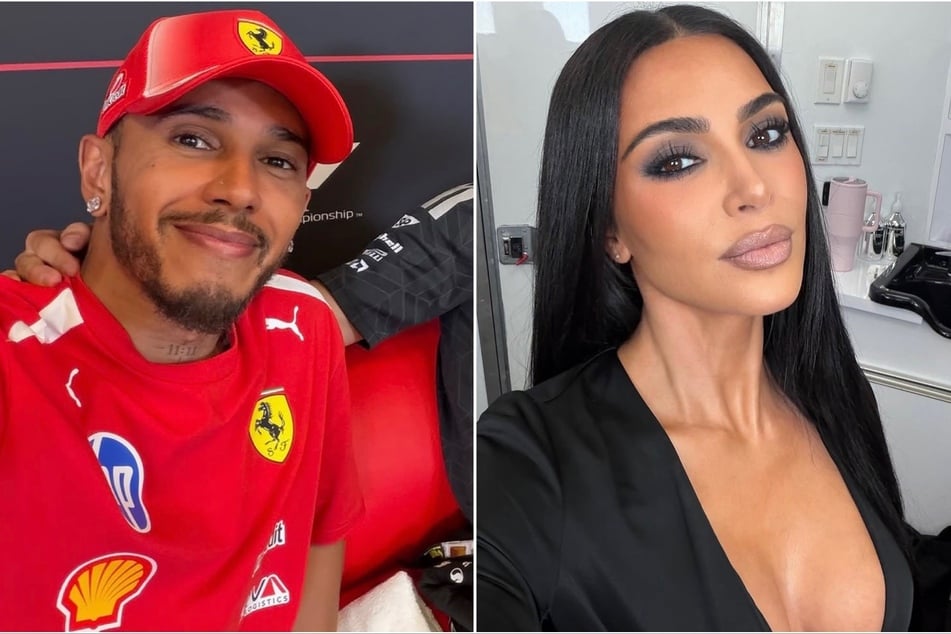 Kim Kardashian's inner circle swoons over Lewis Hamilton romance: "Just what she needs"