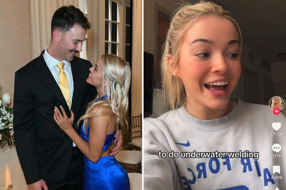 Olivia Dunne suffers epic fail while pranking boyfriend Paul Skenes