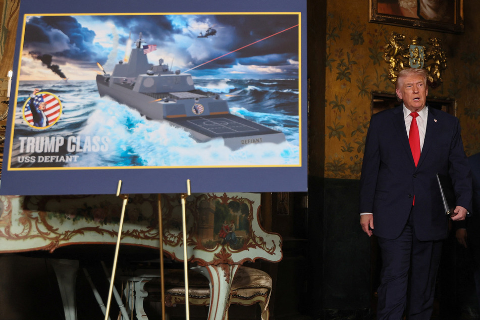 Trump launches new class of warships named after himself in unprecedented move