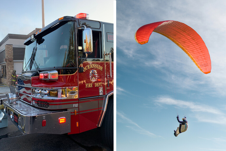 Skydiver hits house after parachute malfunctions in wild accident