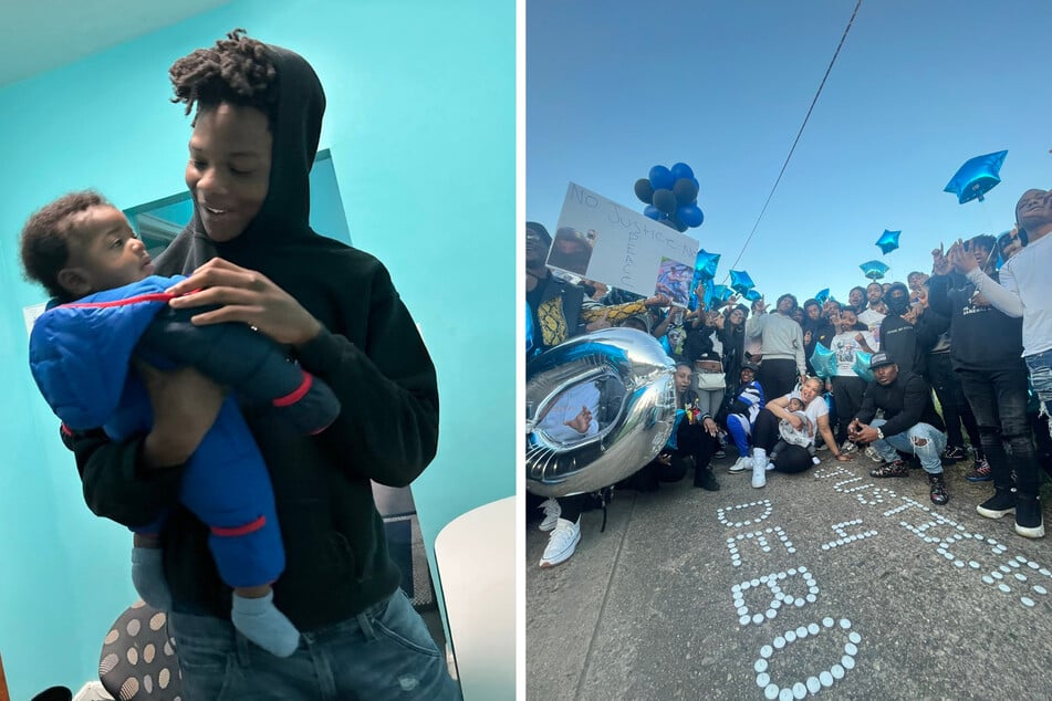 Dalaneo Martin (l.) was shot and killed by police in Washington DC, sparking renewed demands for accountability for police violence toward Black Americans.