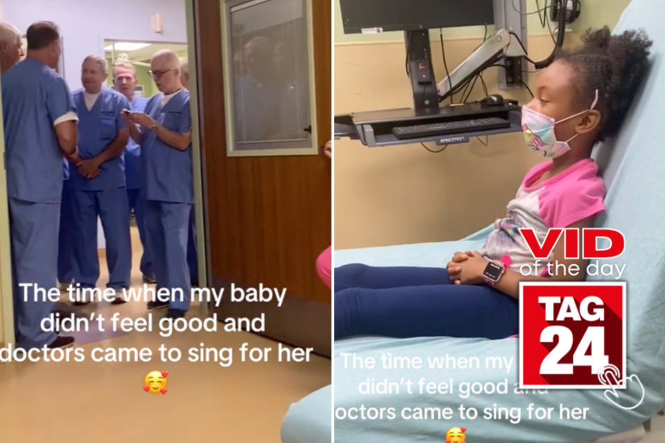 Viral Video of the Day for June 21, 2024: Doctors sing heartfelt song to sick little girl!