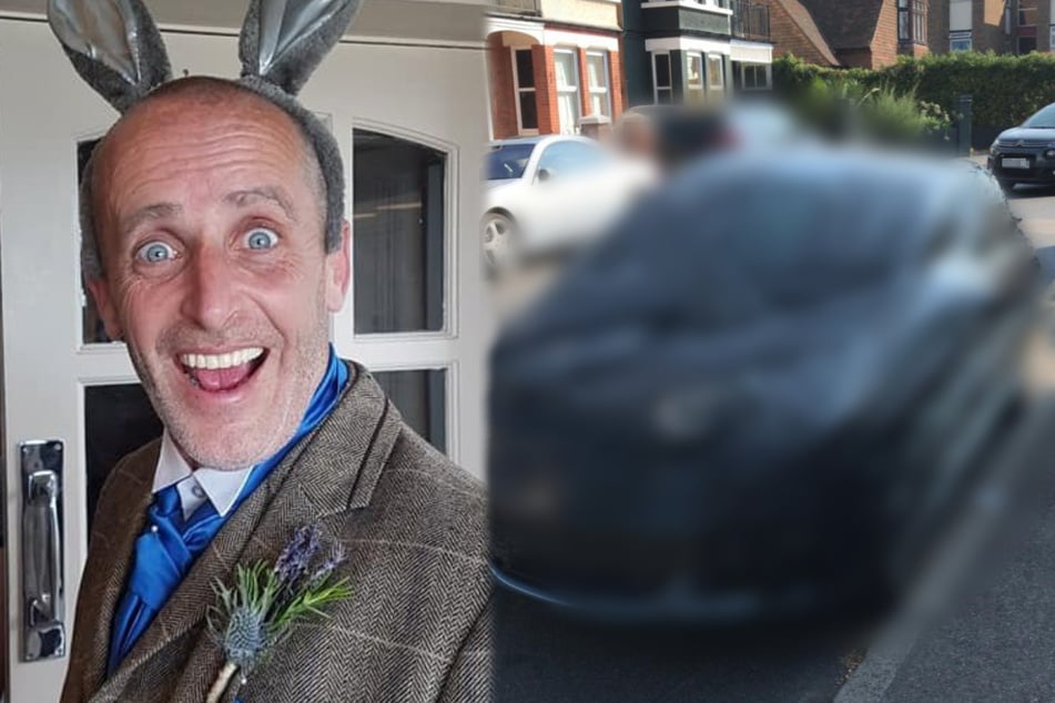 That's a wrap! Man punishes neighbor for parking in front of his driveway