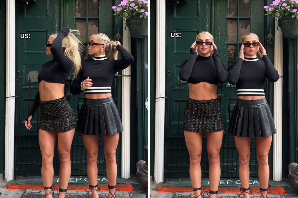 Cavinder twins keep the New York Fashion Week content coming with matching designer outfits!