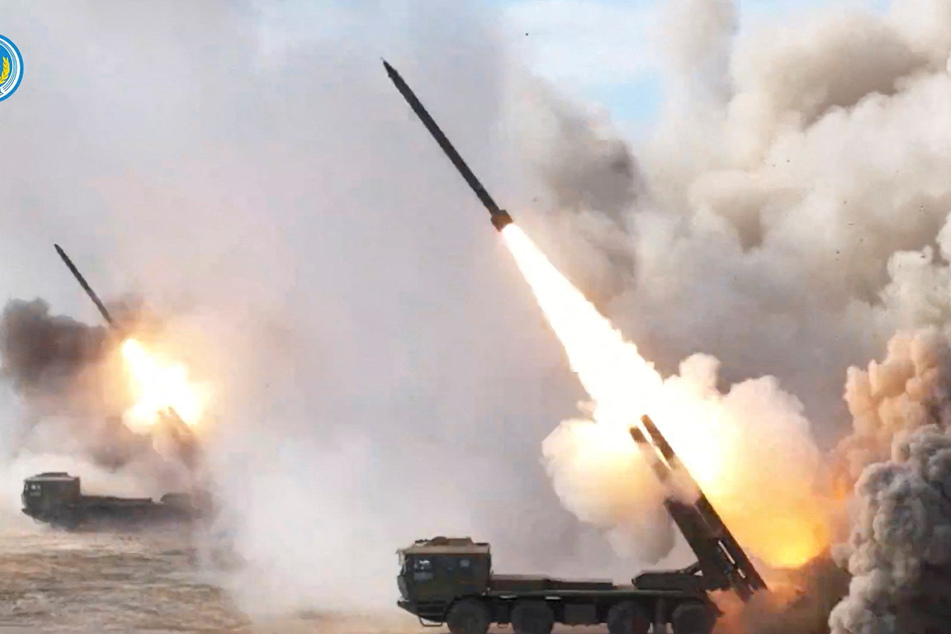 China fires rockets on second day of military drills around Taiwan as Trump addresses fears of invasion