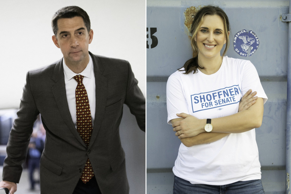 Incumbent Republican Tom Cotton will face Democratic nominee Hallie Shoffner in the Arkansas general election for US Senate.