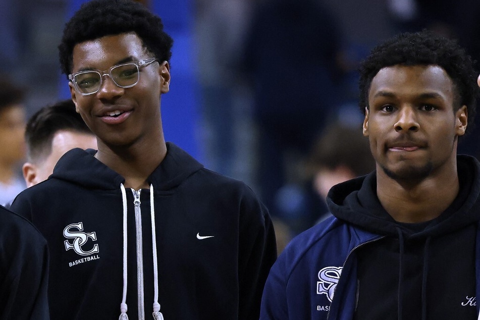 LeBron James raves over son Bryce James' epic high school hoops highlights