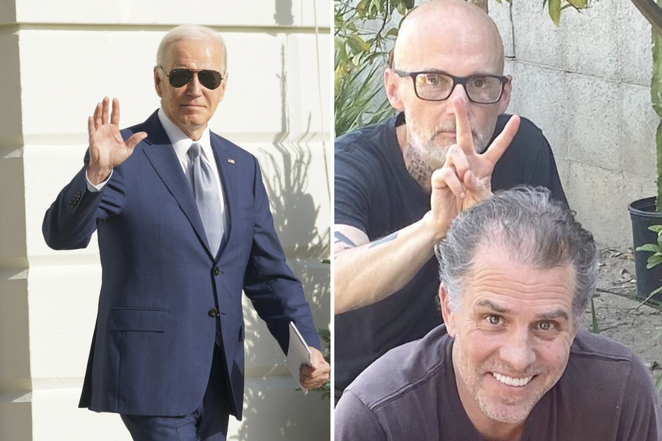 Hunter Biden blasts "sick" Republicans in Moby interview as Joe Biden ducks questions