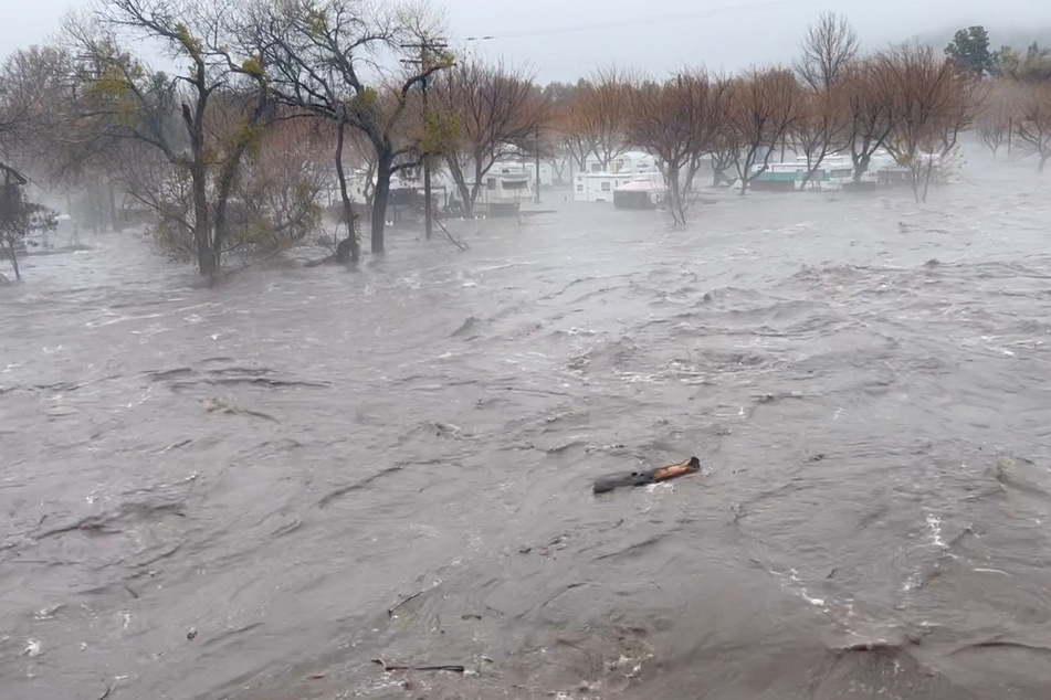 California storm leaves at least two dead amid dangerous flooding